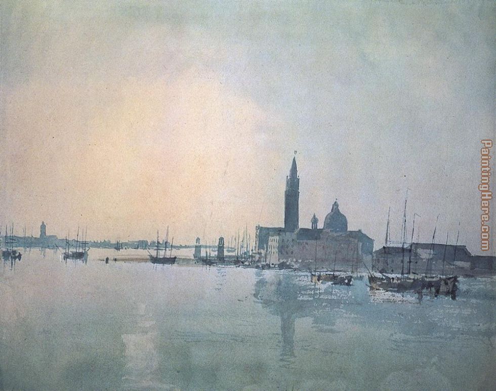 San Giorgio Maggiore in the Morning painting - Joseph Mallord William Turner San Giorgio Maggiore in the Morning art painting